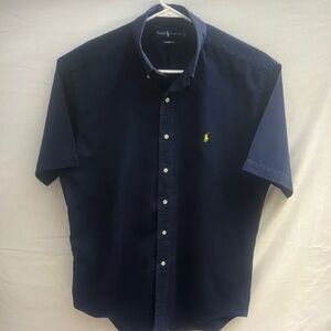 Ralph Lauren Men's Navy Blue Shirt